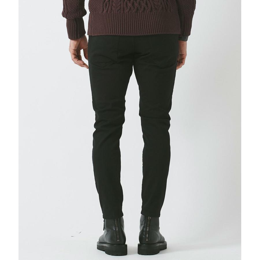 【junhashimoto|ジュンハシモト】5POCKET WARM PANTS　パンツ　ブラック　黒　メンズ　S　M　L　XL【1082420002】 |  | 02