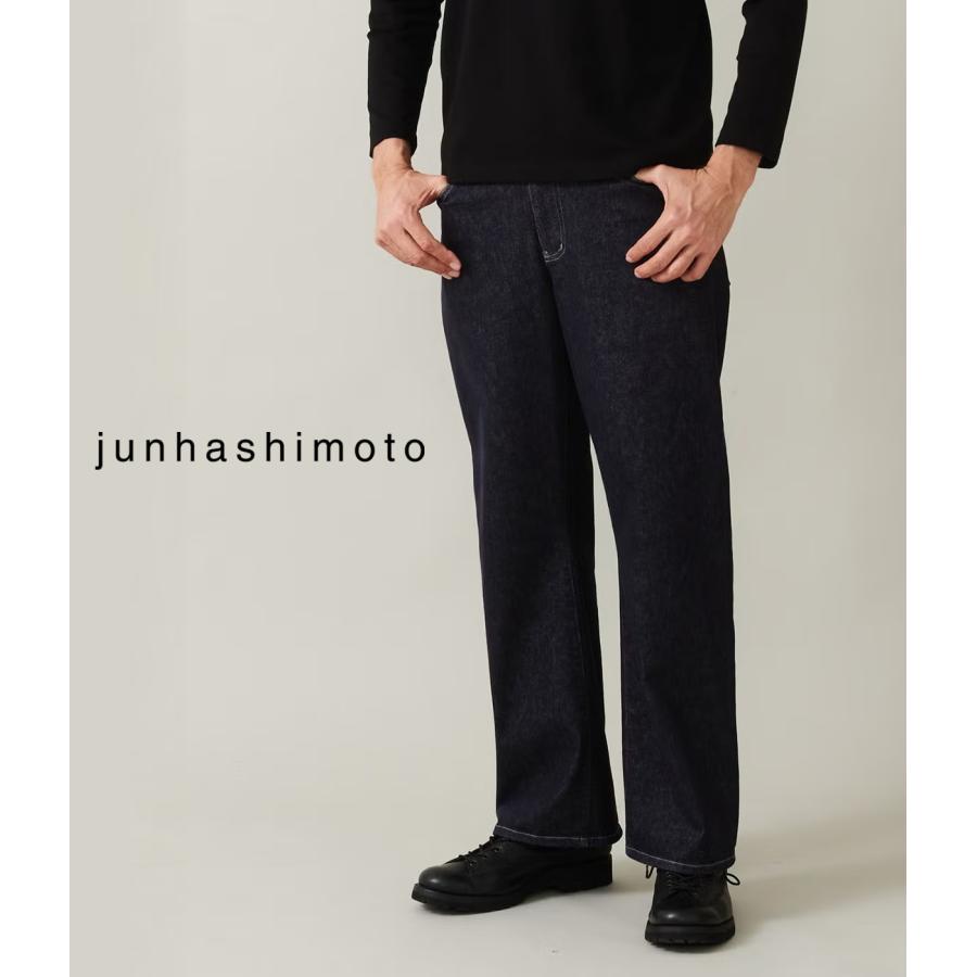 【junhashimoto｜ジュンハシモト】ベンディングデニム BENDING DENIM インディゴ 綿 ストレッチ性 快適 ストレスフリー メンズ カジュアル 上品【1082620002】 | 