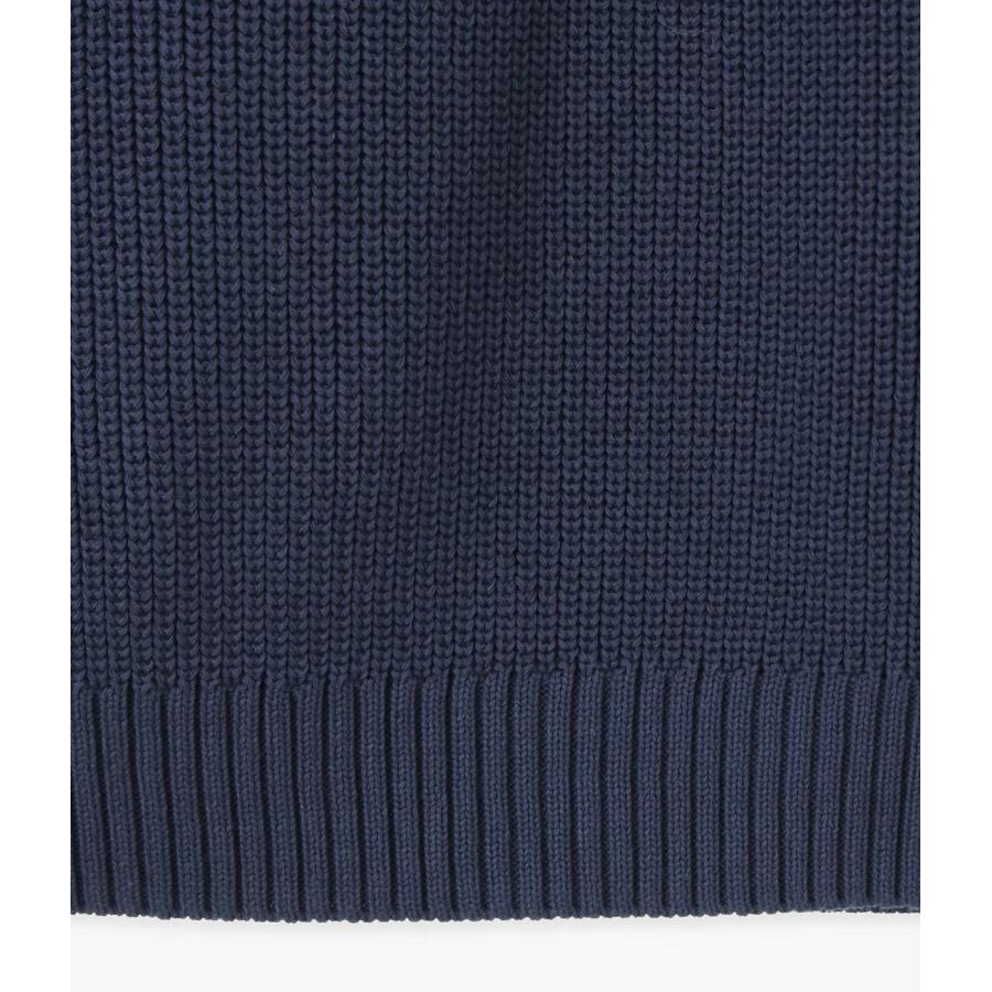 【junhashimoto｜ジュンハシモト】アーミーニット ARMY KNIT ネイビー ブラック コットン ナイロン ミリタリー 上品 快適 メンズ カジュアル 冬【1092620002】 |  | 15