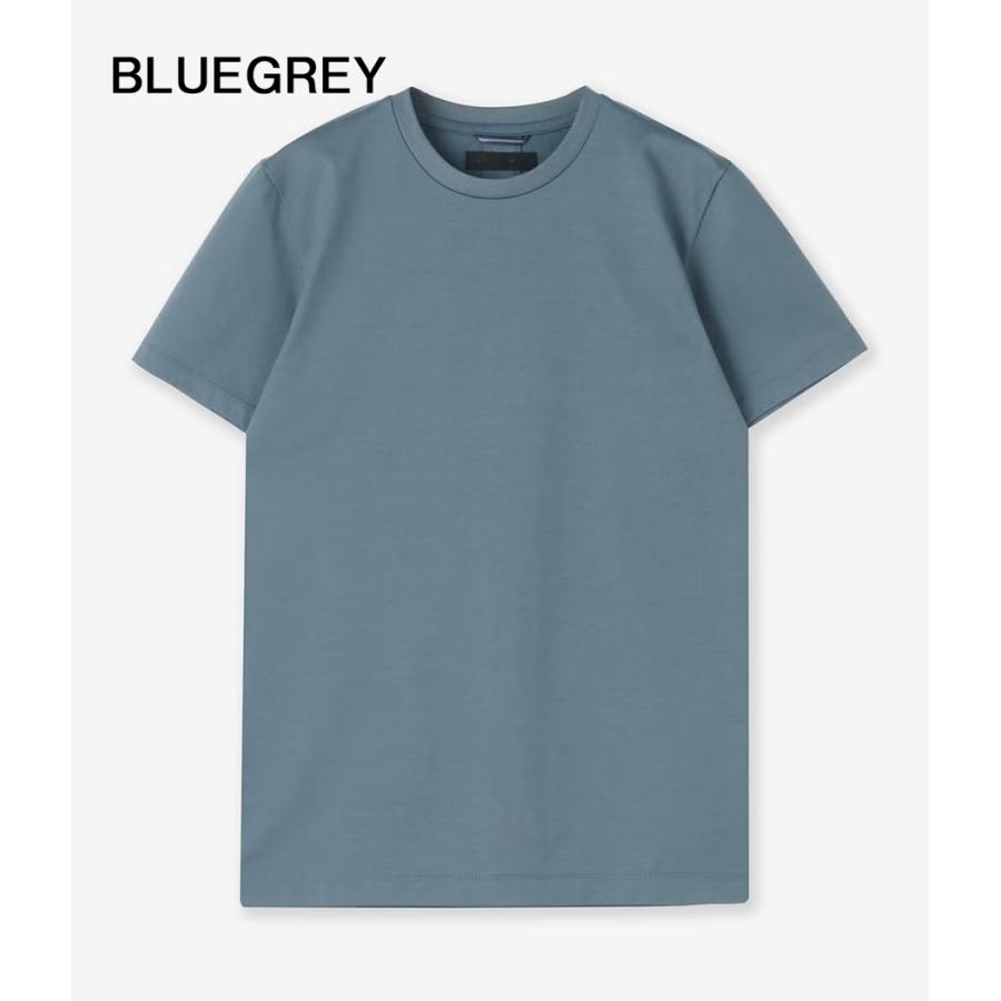 【junhashimoto｜ジュンハシモト】イチマルイチセリブクルーネックティー 101SERIBU CREW NECK T ホワイト ブラック ブルーグレー ナイロン 上品【1100000033】 |  | 10