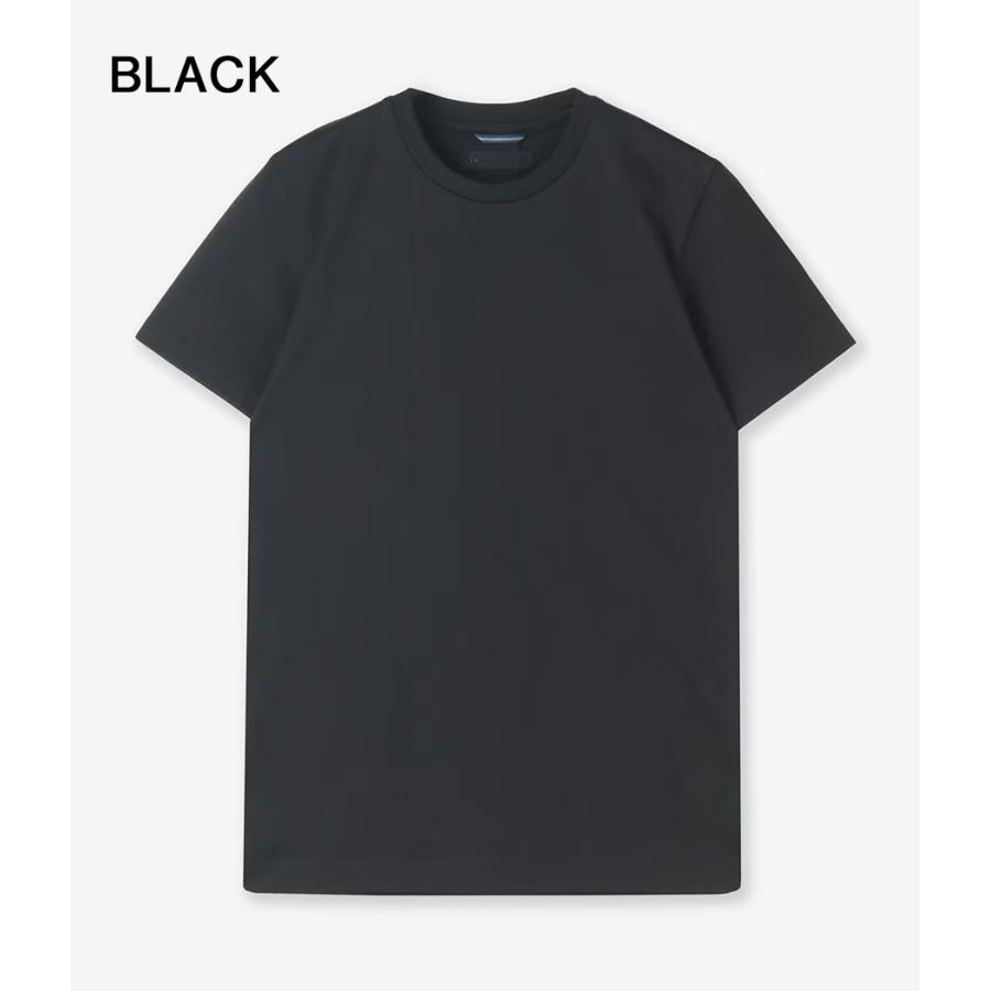 【junhashimoto｜ジュンハシモト】イチマルイチセリブクルーネックティー 101SERIBU CREW NECK T ホワイト ブラック ブルーグレー ナイロン 上品【1100000033】 |  | 11