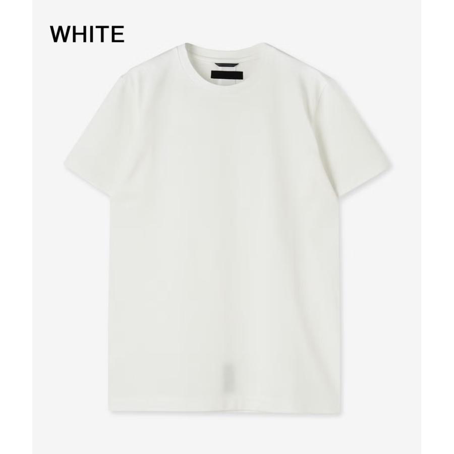 【junhashimoto｜ジュンハシモト】イチマルイチセリブクルーネックティー 101SERIBU CREW NECK T ホワイト ブラック ブルーグレー ナイロン 上品【1100000033】 |  | 12