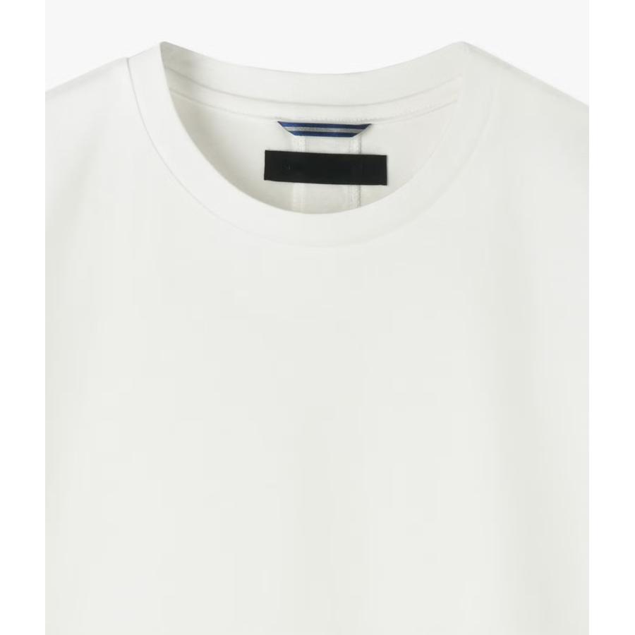 【junhashimoto｜ジュンハシモト】イチマルイチセリブクルーネックティー 101SERIBU CREW NECK T ホワイト ブラック ブルーグレー ナイロン 上品【1100000033】 |  | 14