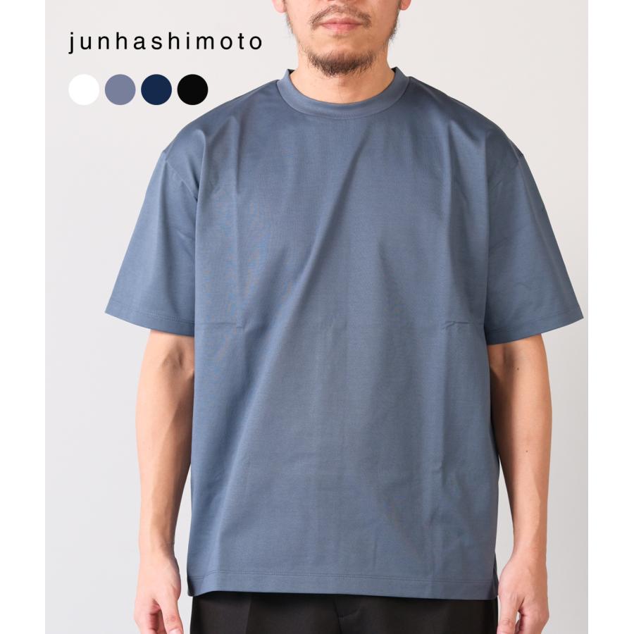 【junhashimoto｜ジュンハシモト】イチマルイチリラックスクルーネックショートスリーブ 101RELAX CREW NECK S/S ブルーグレー ホワイト ブラック【1100000033】 | 