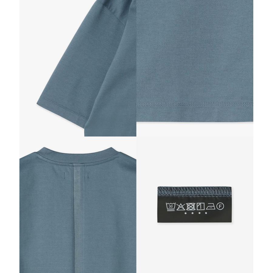 【junhashimoto｜ジュンハシモト】イチマルイチリラックスクルーネックショートスリーブ 101RELAX CREW NECK S/S ブルーグレー ホワイト ブラック【1100000033】 |  | 19