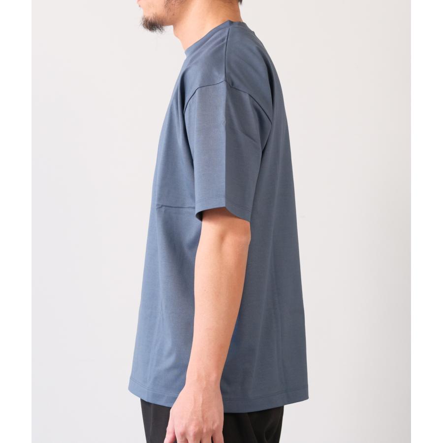 【junhashimoto｜ジュンハシモト】イチマルイチリラックスクルーネックショートスリーブ 101RELAX CREW NECK S/S ブルーグレー ホワイト ブラック【1100000033】 |  | 01