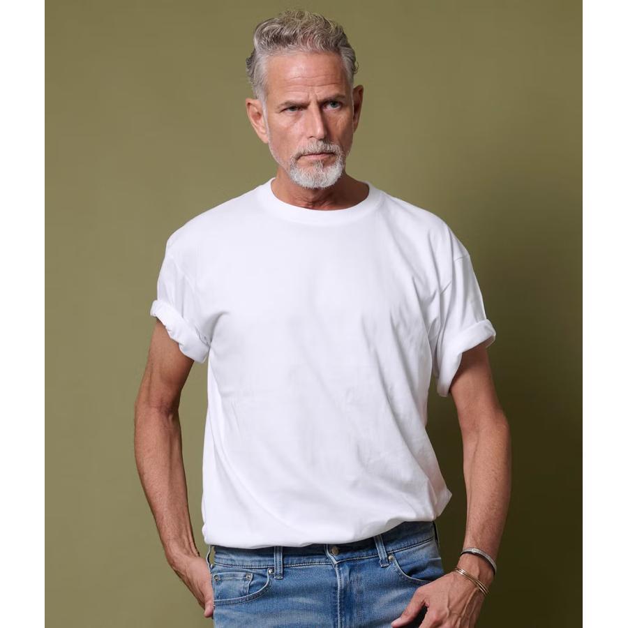 【junhashimoto｜ジュンハシモト】イチマルイチリラックスクルーネックショートスリーブ 101RELAX CREW NECK S/S ブルーグレー ホワイト ブラック【1100000033】 |  | 08