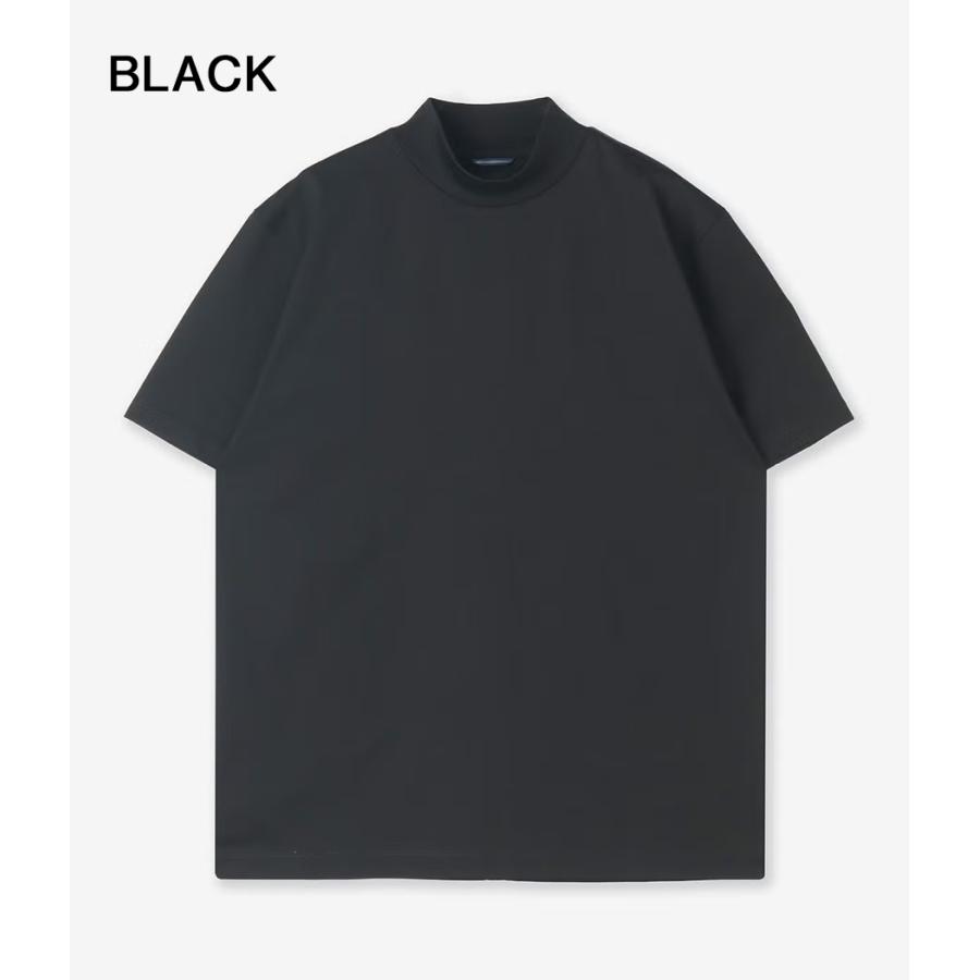 【junhashimoto｜ジュンハシモト】イチマルイチモックネックショートスリーブ 101MOCK NECK S/S ホワイト ブラック ブルーグレー ナイロン 耐久性【1100000035】 |  | 09
