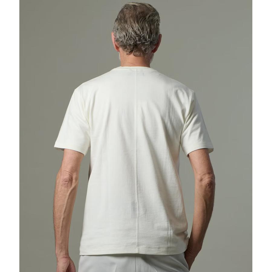 【junhashimoto｜ジュンハシモト】パックティー PACK TEE ホワイト ブラック コットン シンプル レイヤード 通気性 清涼感【1100000037】 |  | 02