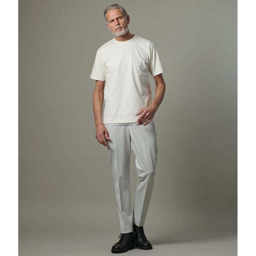 【junhashimoto｜ジュンハシモト】パックティー PACK TEE ホワイト ブラック コットン シンプル レイヤード 通気性 清涼感【1100000037】 |  | 03