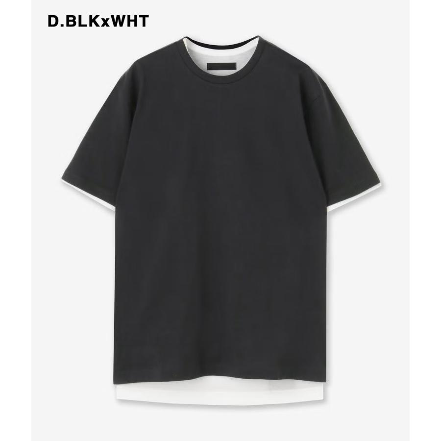 【junhashimoto｜ジュンハシモト】パックティー PACK TEE ホワイト ブラック コットン シンプル レイヤード 通気性 清涼感【1100000037】 |  | 06