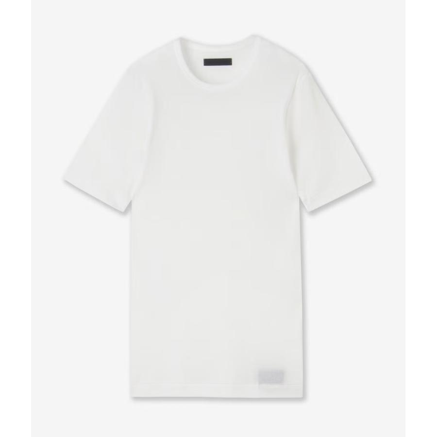 【junhashimoto｜ジュンハシモト】パックティー PACK TEE ホワイト ブラック コットン シンプル レイヤード 通気性 清涼感【1100000037】 |  | 08