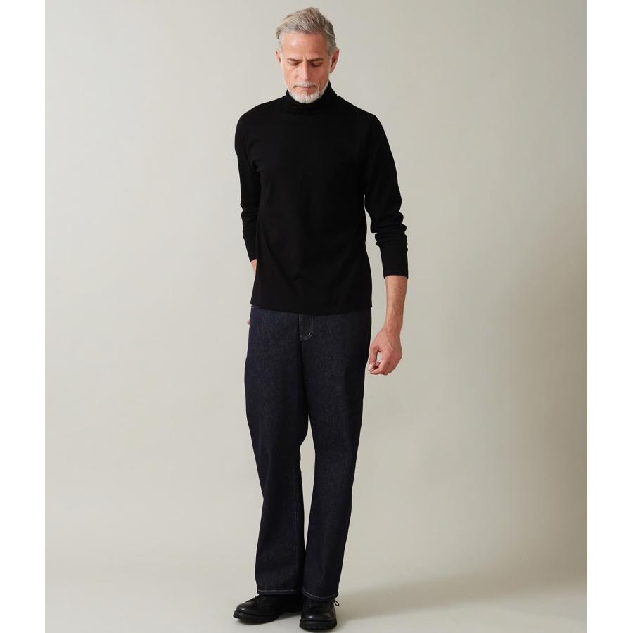【junhashimoto｜ジュンハシモト】オフタートルルーズネック OFF TURTL LOOSE NECK 白 黒 綿 快適 メンズ インナー トップス 長袖【1102620007】 |  | 06