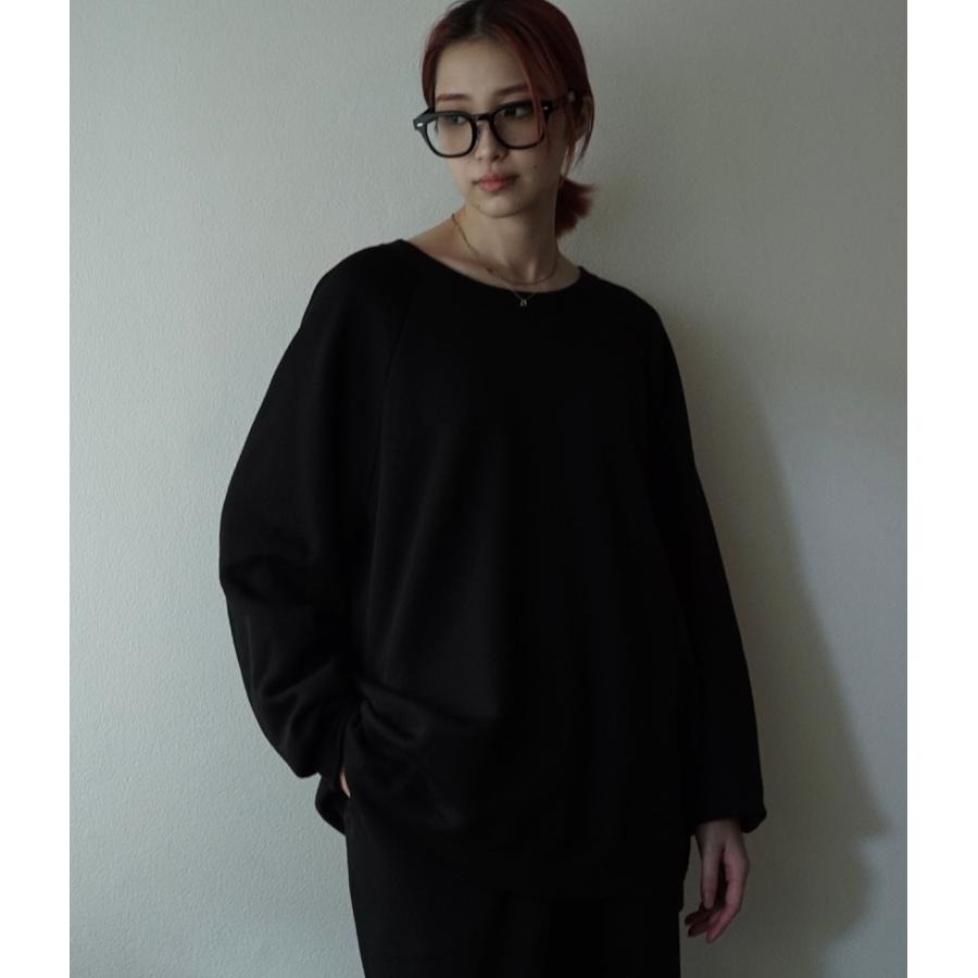 CAPERTICA カペルチカ 長袖クルーネックウールスウェット サイズ2 黒 取り寄せ】【CAPERTICA｜カペルチカ】Premium Wool Fleece / Premium