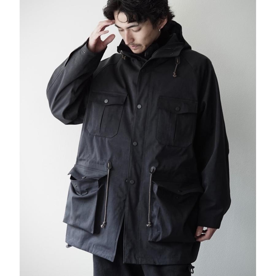 【取り寄せ】【CAPERTICA｜カペルチカ】HighDensity Milicloth / Mountain Parka (BLACK)　アウター　ジャケット　ブラック　黒【124187759】 |  | 02