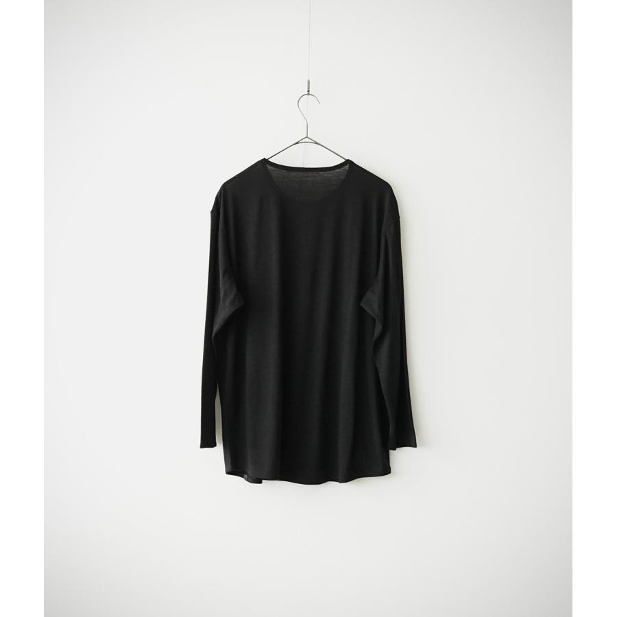 【取り寄せ】【CAPERTICA｜カペルチカ】スーパー120sウォッシャブルジャージーロングスリーブティー Super120s Washable Wool Jersey / L/S Tee【137829935】 |  | 13