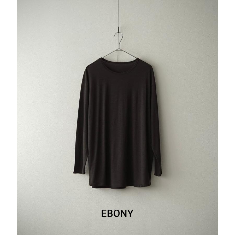【取り寄せ】【CAPERTICA｜カペルチカ】スーパー120sウォッシャブルジャージーロングスリーブティー Super120s Washable Wool Jersey / L/S Tee【137829935】 |  | 14
