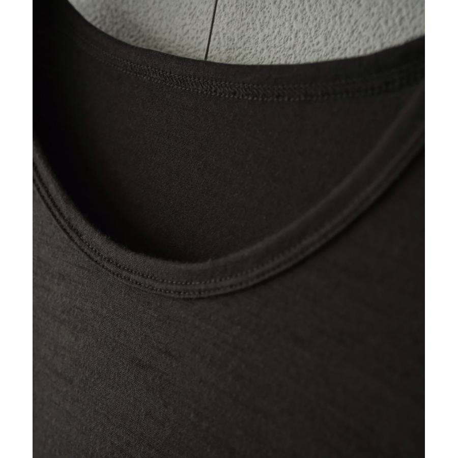 【取り寄せ】【CAPERTICA｜カペルチカ】スーパー120sウォッシャブルジャージーロングスリーブティー Super120s Washable Wool Jersey / L/S Tee【137829935】 |  | 15