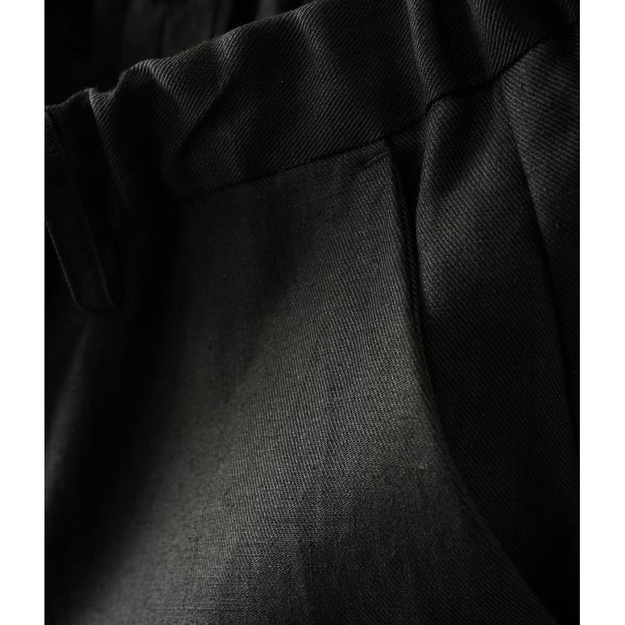 【取り寄せ】【CAPERTICA｜カペルチカ】ハイカウントリネンギャバジン / ゼロタックパンツ High Count Linen Gabardine / Zero Tuck Pants【148809604】 |  | 04