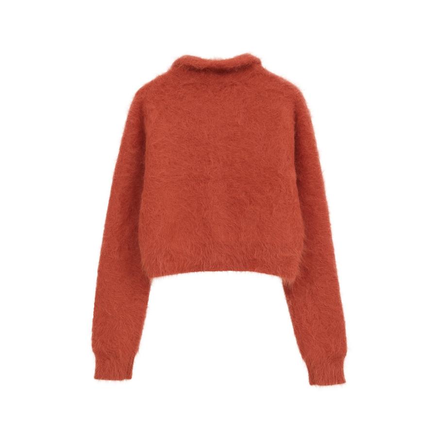 CLANE｜クラネ】ANGORA SHORT KNIT CARDIGAN アンゴラショートニット