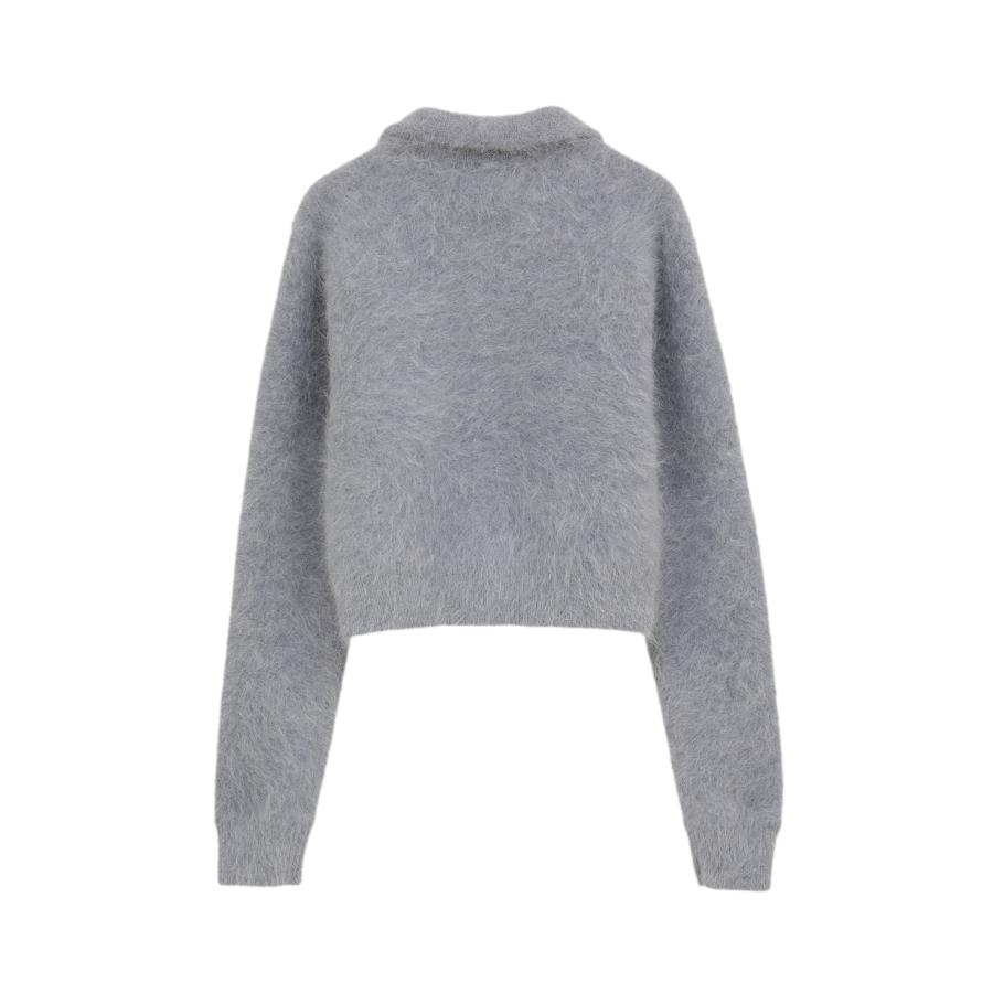 CLANE｜クラネ】ANGORA SHORT KNIT CARDIGAN アンゴラショートニット