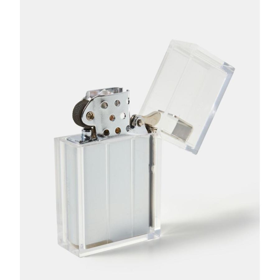 【坪田パール】HARD-EDGE PETROL LIGHTER CLEAR　ハードエッジライター　クリア　透明　ピンク　オレンジ　ブルー　パープル　イエロー　グリーン【21001】 |  | 09