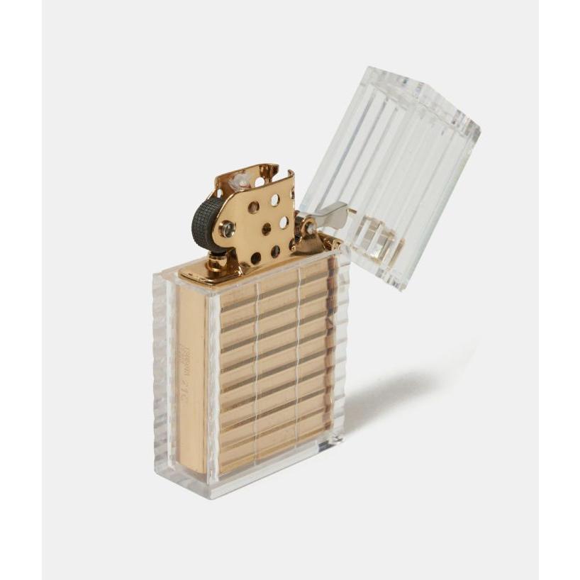 【坪田パール】HARD-EDGE PETROL LIGHTER Latitude　ライター　クリア　ブラック　透明　ギフト　贈り物　プレゼント【21072】 |  | 02