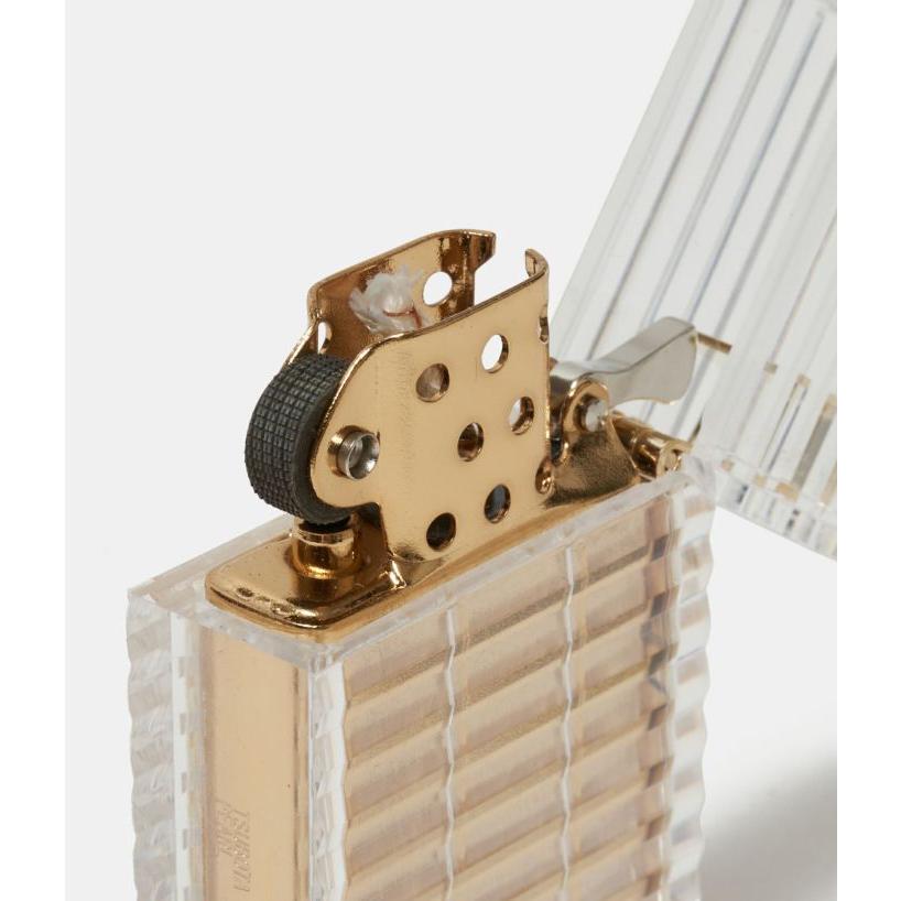 【坪田パール】HARD-EDGE PETROL LIGHTER Latitude　ライター　クリア　ブラック　透明　ギフト　贈り物　プレゼント【21072】 |  | 03