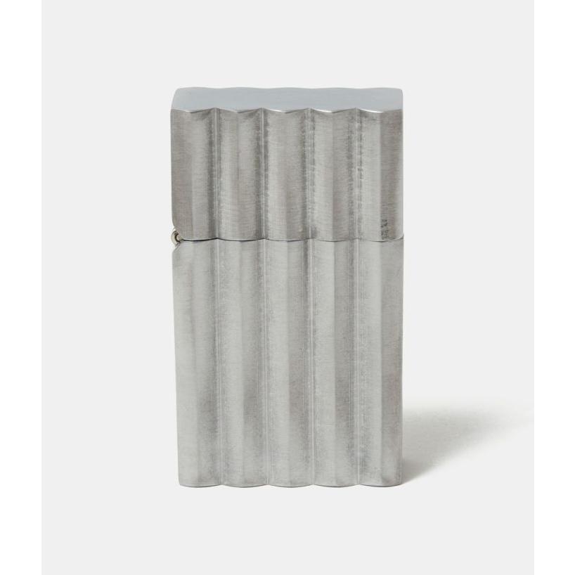 【坪田パール】HARD-EDGE PETROL LIGHTER ALUMINIUM WAVE　ハードエッジペトロールライター　アルミニウムウェーブ　ギフト　贈り物　プレゼント【21087】 | 