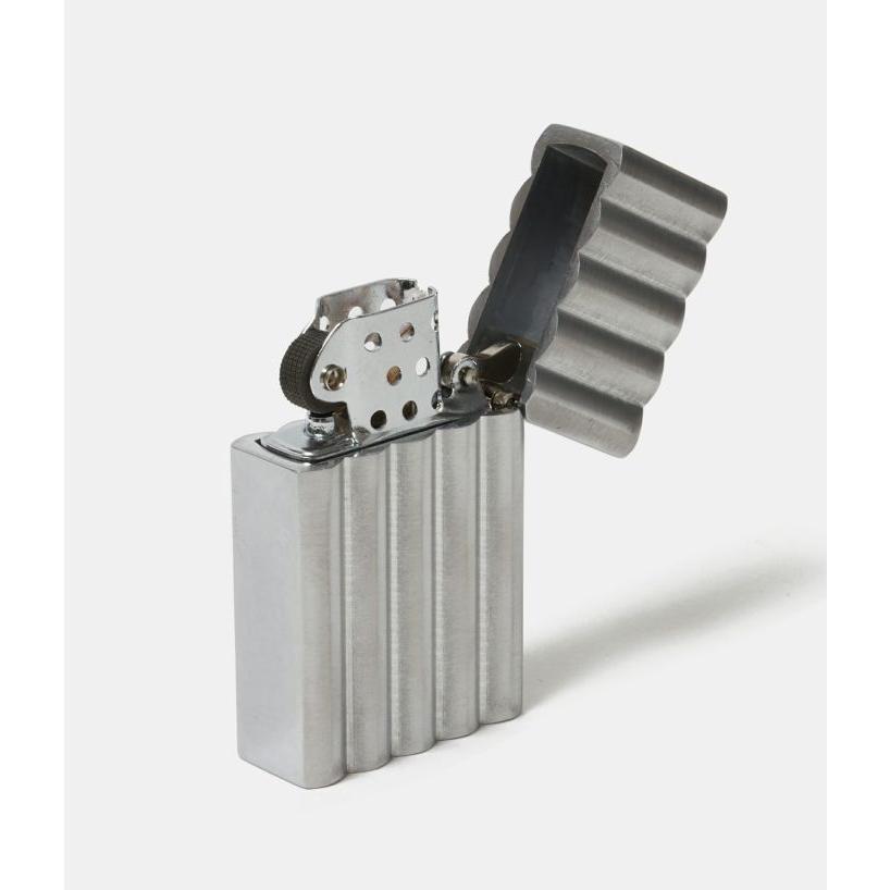 【坪田パール】HARD-EDGE PETROL LIGHTER ALUMINIUM WAVE　ハードエッジペトロールライター　アルミニウムウェーブ　ギフト　贈り物　プレゼント【21087】 |  | 02