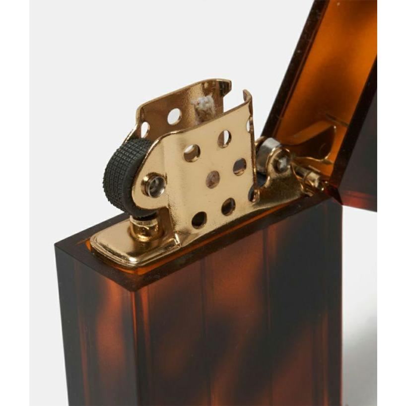 【坪田パール】HARDEDGE MARBLE PETROL LIGHTER　オイルライター　贈り物　ギフト　プレゼント　マーブル柄　ブラウン　グリーン【21102】 |  | 07