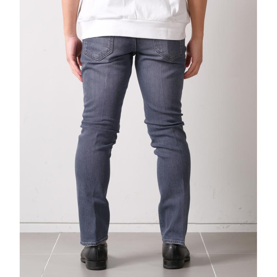 【BRIGLIA 1949｜ブリリア】リボー RIBOT グレー 綿 コットン 伸縮 ストレッチ 快適 スリムシルエット メンズ カジュアル 5ポケット 美脚効果【300142】 |  | 02