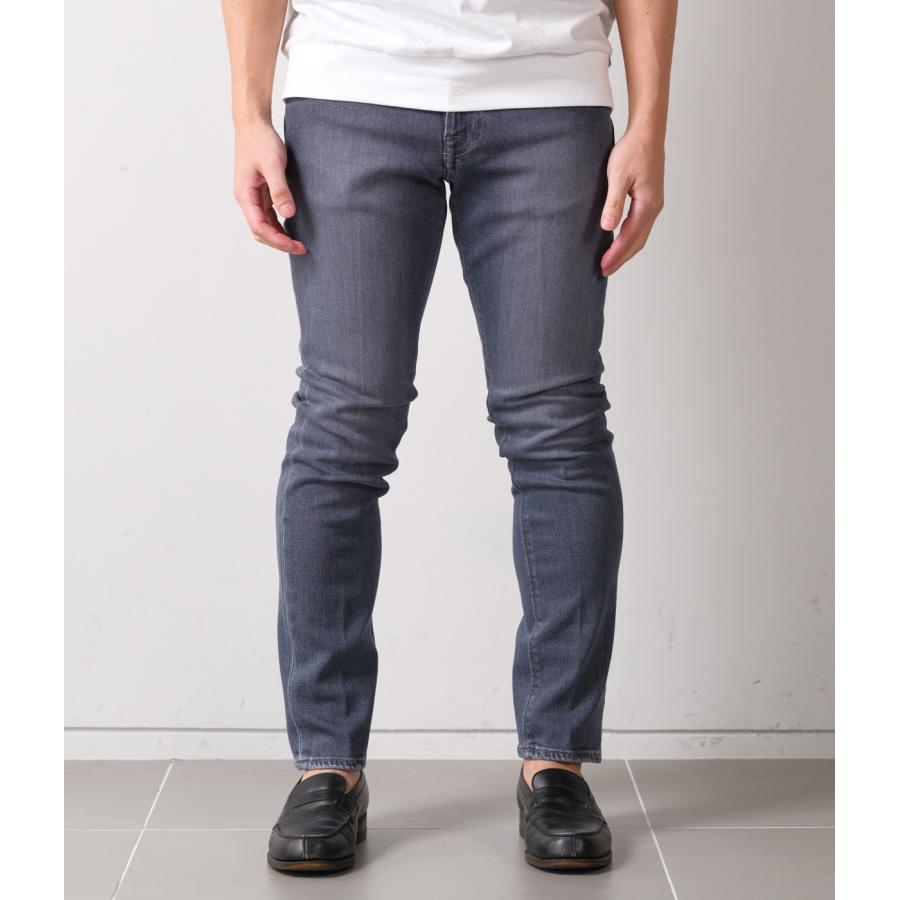 【BRIGLIA 1949｜ブリリア】リボー RIBOT グレー 綿 コットン 伸縮 ストレッチ 快適 スリムシルエット メンズ カジュアル 5ポケット 美脚効果【300142】 |  | 03