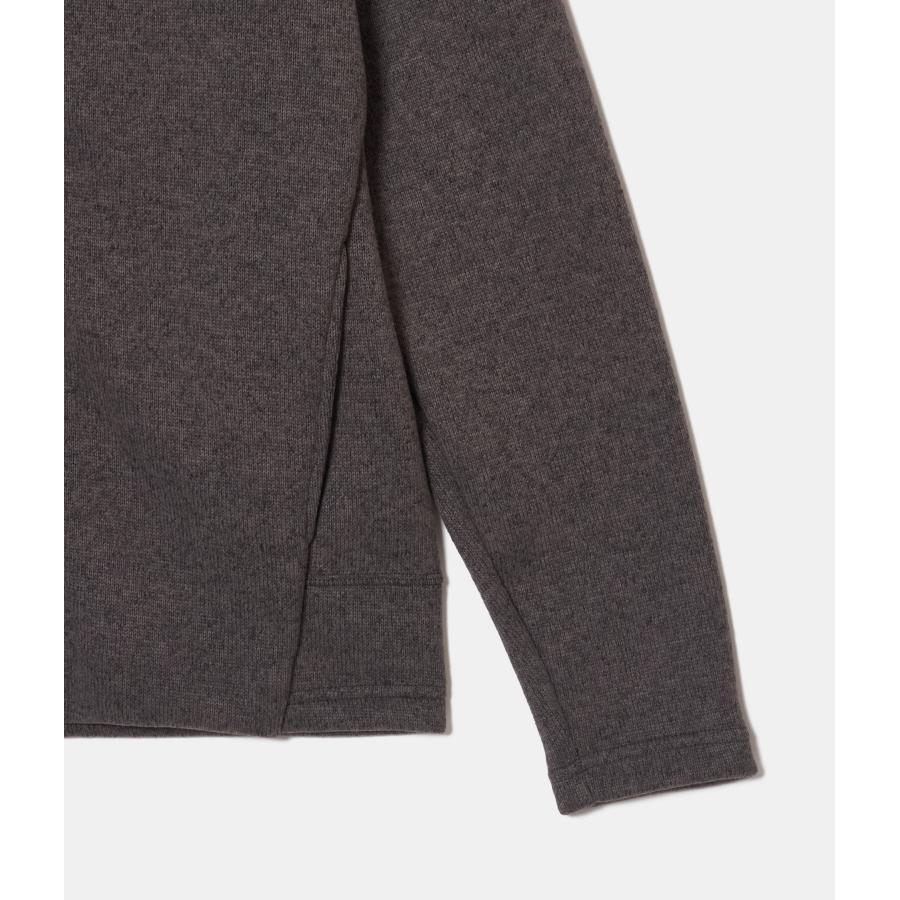 【tilak｜ティラック】モンクジップセーター Monk Zip Sweater ライトグレーメランジ アッシュグレー ポリエステル 断熱保温 軽量 アウトドア【42363】 |  | 05