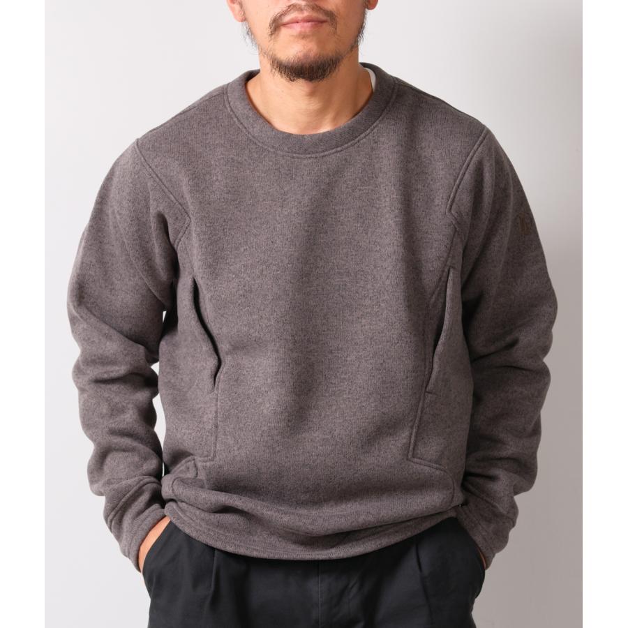【tilak｜ティラック】セージスウェットシャツ Sage Sweatshirts ライトグレーメランジ アッシュグレー 断熱保温 軽量 速乾 アウトドア【42375】 |  | 09