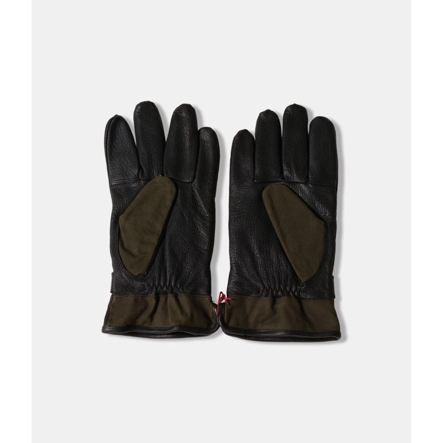 【国内正規品】【DENTS｜デンツ】ヘアシープワックスコットン　手袋　ブラックオリーブ　イギリス　高品質　ギフト　贈り物　プレゼント【5-4643】 |  | 02