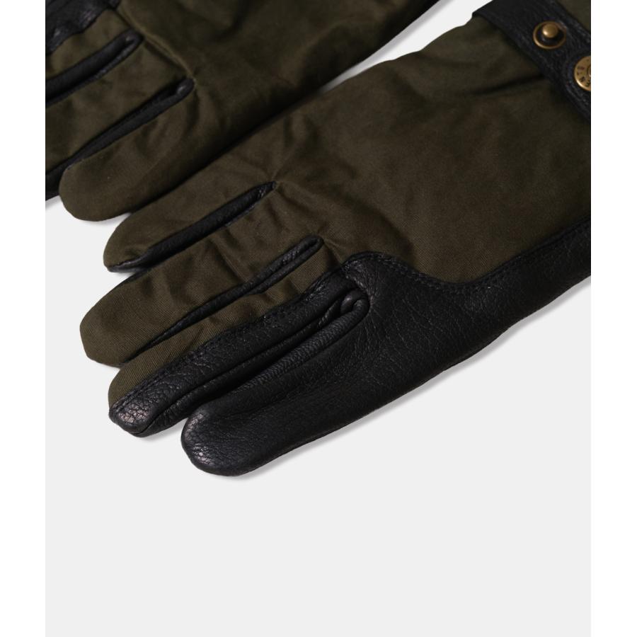 【国内正規品】【DENTS｜デンツ】ヘアシープワックスコットン　手袋　ブラックオリーブ　イギリス　高品質　ギフト　贈り物　プレゼント【5-4643】 |  | 03