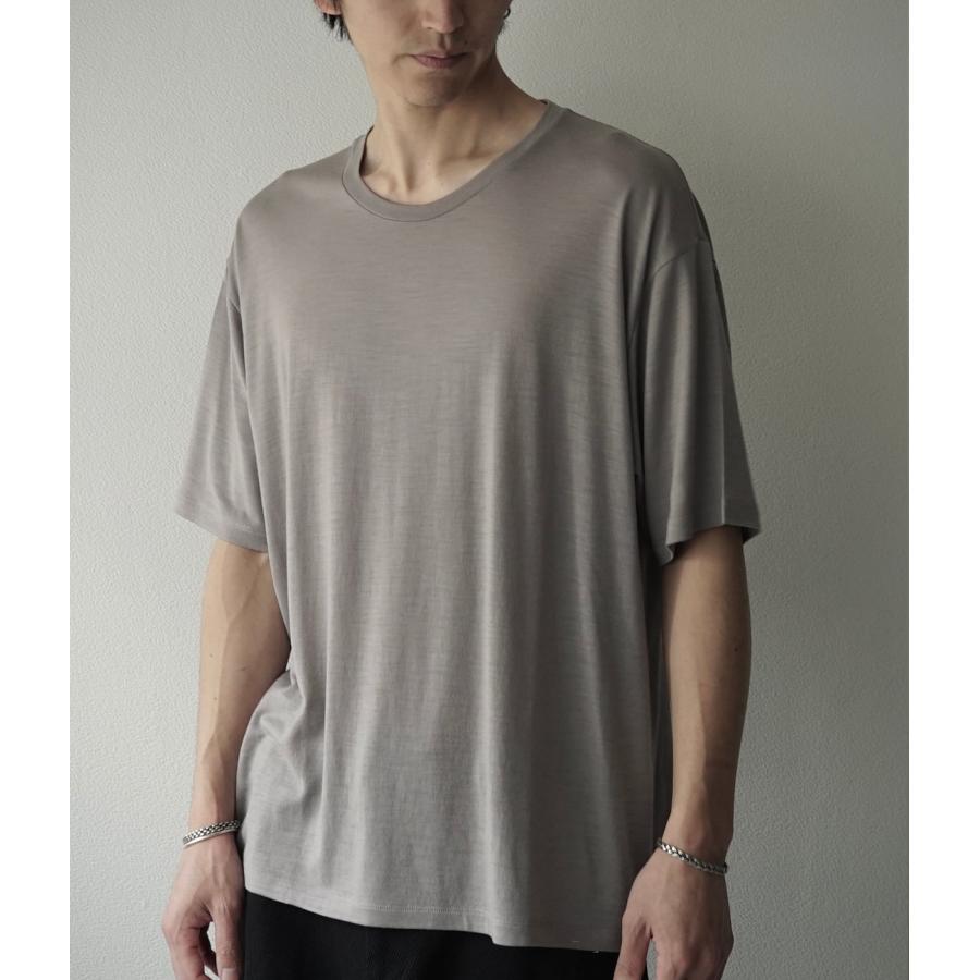 【取り寄せ】【CAPERTICA｜カペルチカ】スーパー120ズダブルウールジャージーエス120ウールティー Super120s W/Wool Jersey / S120 Wool Tee【711cs01】 |  | 07