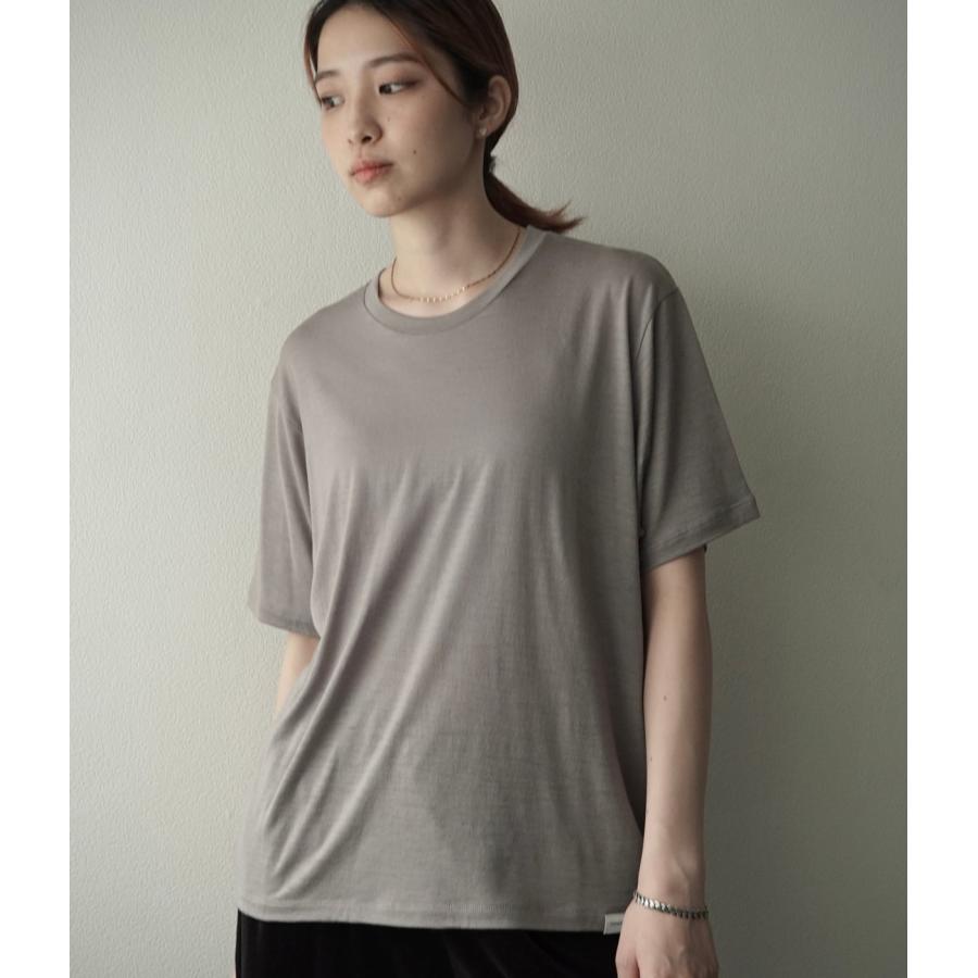 【取り寄せ】【CAPERTICA｜カペルチカ】スーパー120ズダブルウールジャージーエス120ウールティー Super120s W/Wool Jersey / S120 Wool Tee【711cs01】 |  | 08