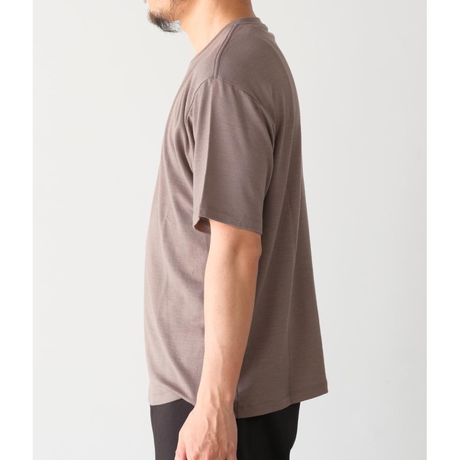 【取り寄せ】【CAPERTICA｜カペルチカ】スーパー140ズダブルウールジャージーエス140ウールティー Super140s W/Wool Jersey / S140 Wool Tee【711cs28】 |  | 01
