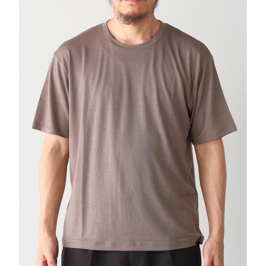 【取り寄せ】【CAPERTICA｜カペルチカ】スーパー140ズダブルウールジャージーエス140ウールティー Super140s W/Wool Jersey / S140 Wool Tee【711cs28】 |  | 03