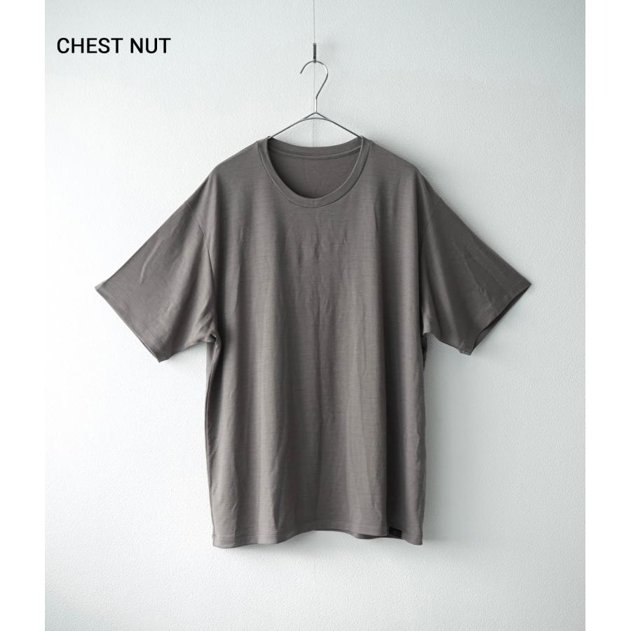 【取り寄せ】【CAPERTICA｜カペルチカ】スーパー140ズダブルウールジャージーエス140ウールティー Super140s W/Wool Jersey / S140 Wool Tee【711cs28】 |  | 09