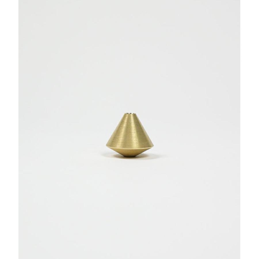 【elemense｜エレメンス】acorn brass incense holder　お香立て　ブラス　ゴールド　真鍮　日本製　ギフト　プレゼント　贈り物【98097】 | 