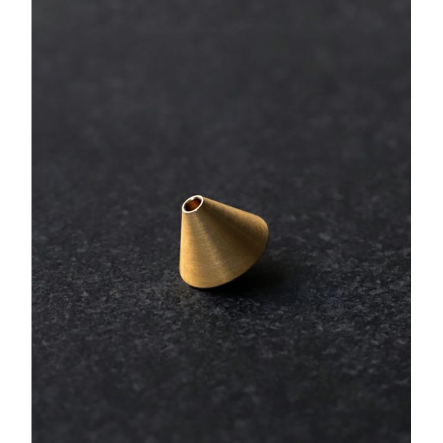 【elemense｜エレメンス】acorn brass incense holder　お香立て　ブラス　ゴールド　真鍮　日本製　ギフト　プレゼント　贈り物【98097】 |  | 07