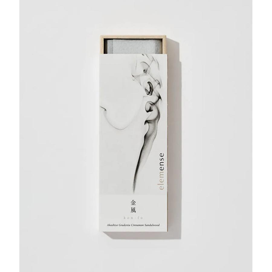 【elemense｜エレメンス】incense kon-fu 金風 40本　お香　インセンス　ルームフレグランス　ギフト　プレゼント【98114】 | 