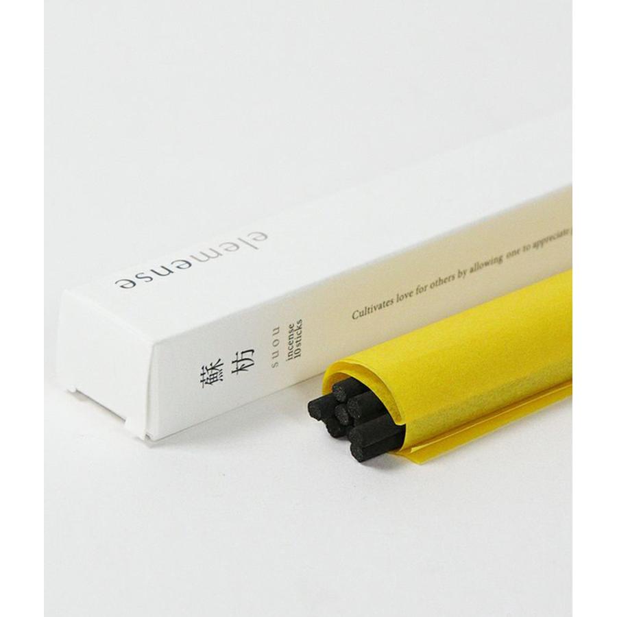 【elemense｜エレメンス】incense suou 蘇芳 10本　お香　フレグランス　ギフト　贈り物　プレゼント【98161】 |  | 01