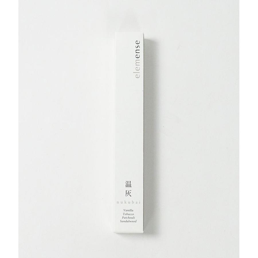 【elemense｜エレメンス】incense nukubai 温灰 10本　お香　フレグランス　ギフト　プレゼント　贈り物【98163】 | 