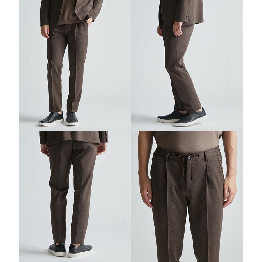 【取り寄せ】【AOURE｜アウール】チェリモニアビスコースナイロンスーツ CERIMONIA VISCOSE NYLON SUIT ブラック ブラウン ネイビー【AMFJ264014】 |  | 16