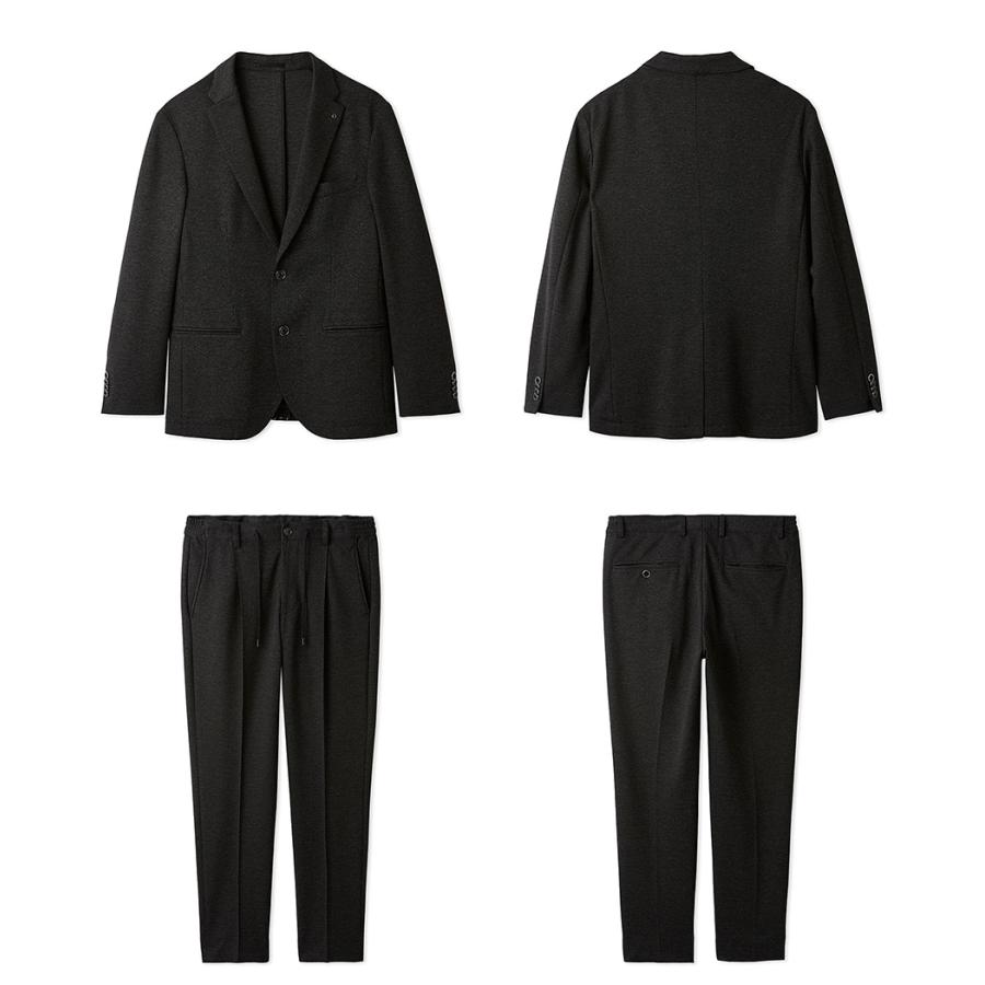 【取り寄せ】【AOURE｜アウール】チェリモニアビスコースナイロンスーツ CERIMONIA VISCOSE NYLON SUIT ブラック ブラウン ネイビー【AMFJ264014】 |  | 04