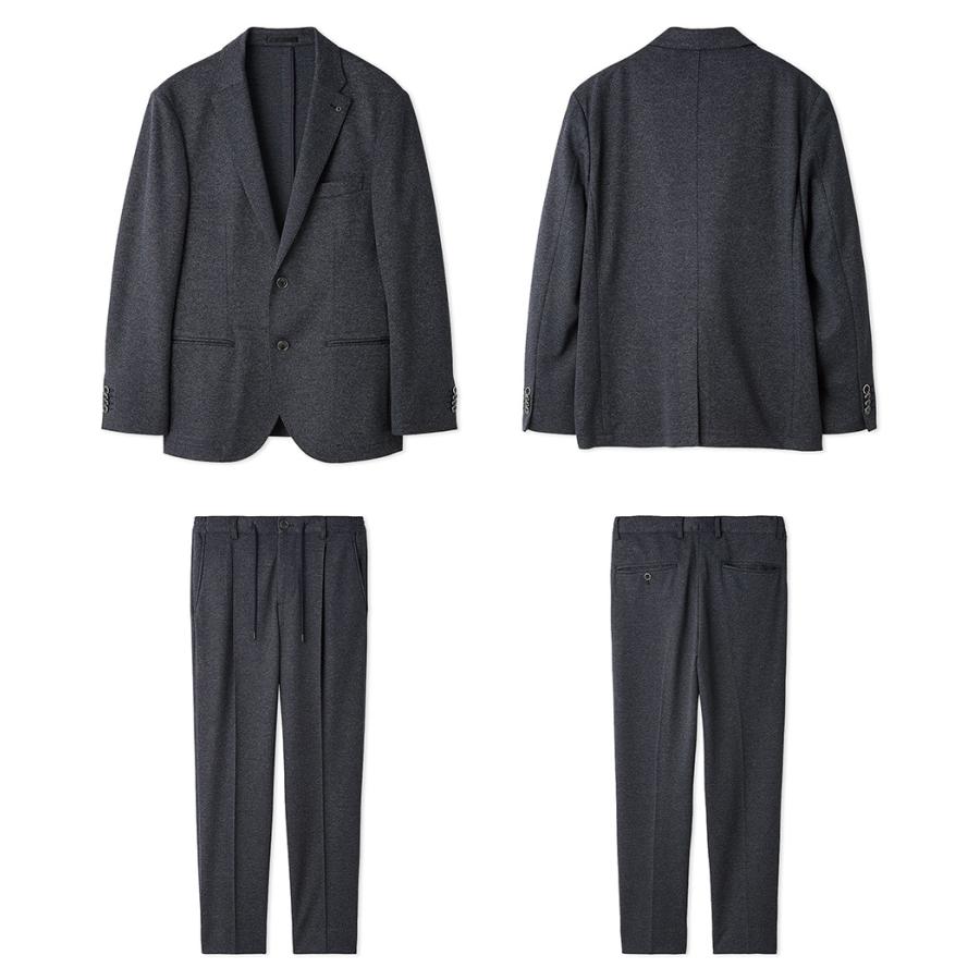 【取り寄せ】【AOURE｜アウール】チェリモニアビスコースナイロンスーツ CERIMONIA VISCOSE NYLON SUIT ブラック ブラウン ネイビー【AMFJ264014】 |  | 08